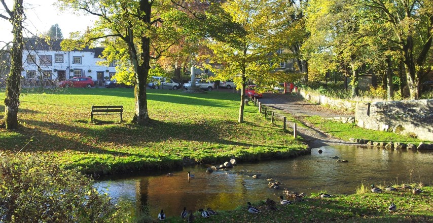 Linton Village Green and beck