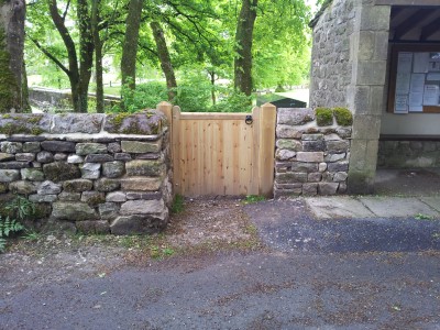 Entrance gate to the plantation 